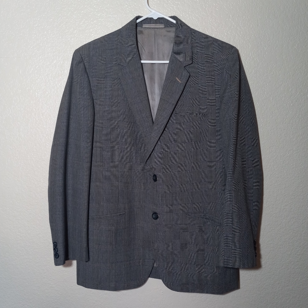 Mens Grey Blazer Jacket
